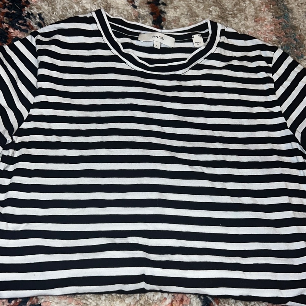Vince stripe T-shirt